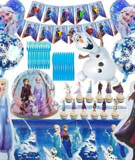 Frozen sünnipäeva dekoratsioonid lastele nr 1